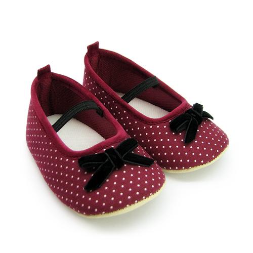 heidi polka burgundy